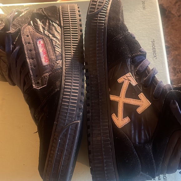 Off white 3.0 size 39 suede n leather high top - Picture 4 of 7